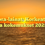 Bondora-lainat: Korkeat korot ja kokemukset 2025