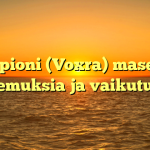 Bupropioni (Voxra) masennus: Kokemuksia ja vaikutukset