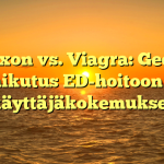 Eroxon vs. Viagra: Geelin vaikutus ED-hoitoon ja käyttäjäkokemukset