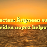 Gelsectan: Ärtyneen suolen oireiden nopea helpotus