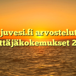 Hajuvesi.fi arvostelut ja käyttäjäkokemukset 2025