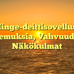 Hinge-deittisovellus: Kokemuksia, Vahvuudet ja Näkökulmat
