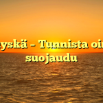Hinkuyskä – Tunnista oireet ja suojaudu