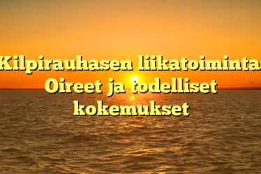 Kilpirauhasen liikatoiminta: Oireet ja todelliset kokemukset