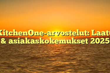 KitchenOne-arvostelut: Laatu & asiakaskokemukset 2025