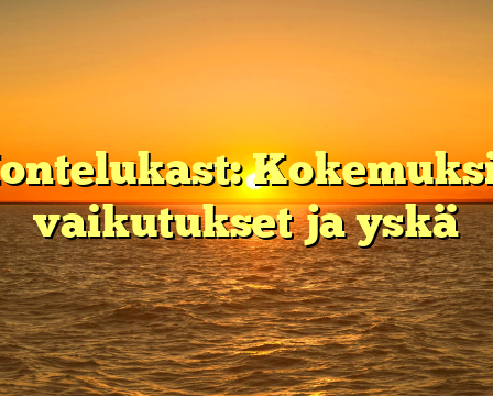 Montelukast: Kokemuksia, vaikutukset ja yskä