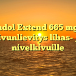 Panadol Extend 665 mg | 8h kivunlievitys lihas- ja nivelkivuille