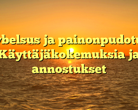 Rybelsus ja painonpudotus: Käyttäjäkokemuksia ja annostukset