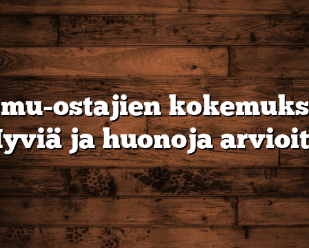 Temu-ostajien kokemukset: Hyviä ja huonoja arvioita