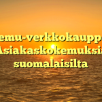 Temu-verkkokauppa: Asiakaskokemuksia suomalaisilta