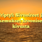 Triptyl: Sivuoireet ja kokemukset kroonisesta kivusta