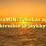 curaMIN: Tehokas apu nivelkivuihin ja jäykkyyteen